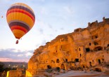Hot air balloon over Cappadocia