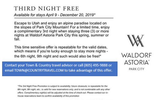 Waldorf PC summer promo